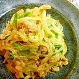 ご飯に合う！豚と春雨のオイスター風味炒め